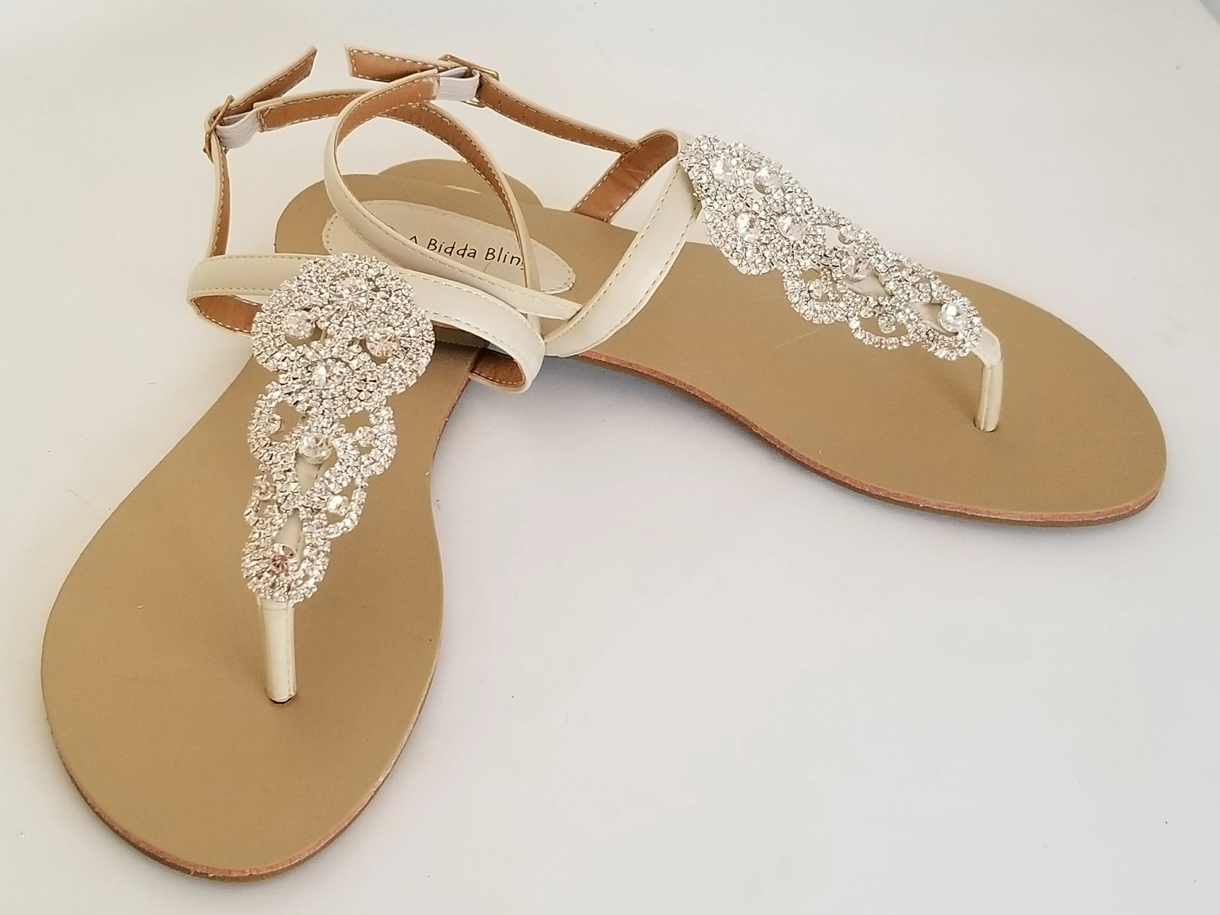 Sparkling Wedding Sandals