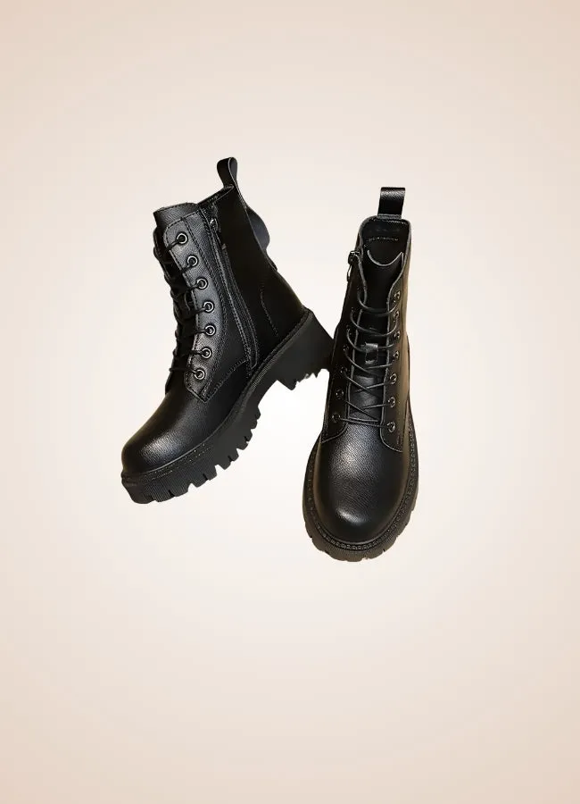 Steampunk Military Style Boots