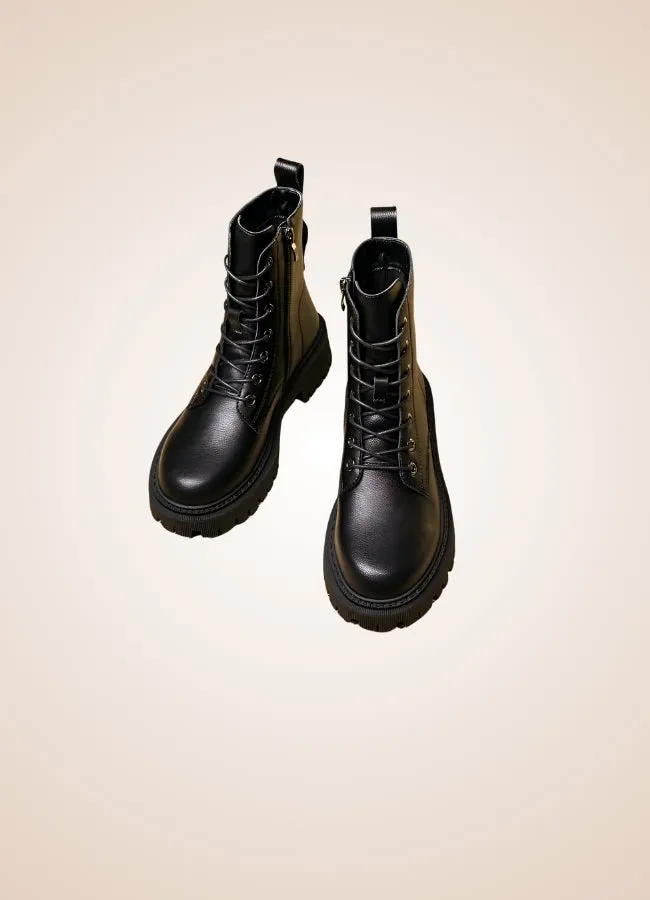 Steampunk Military Style Boots