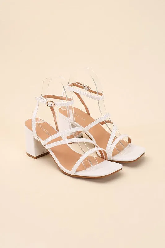 Strappy Block Heel Sandals