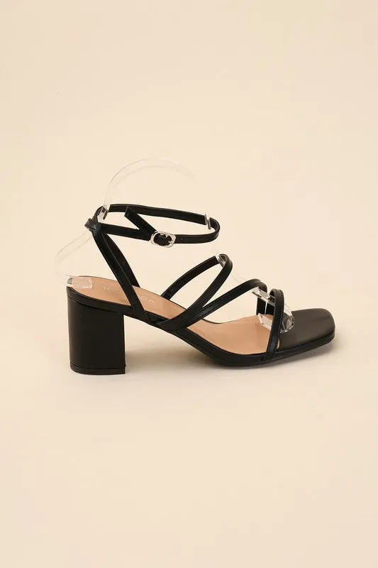 Strappy Block Heel Sandals