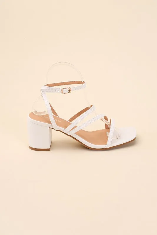 Strappy Block Heel Sandals