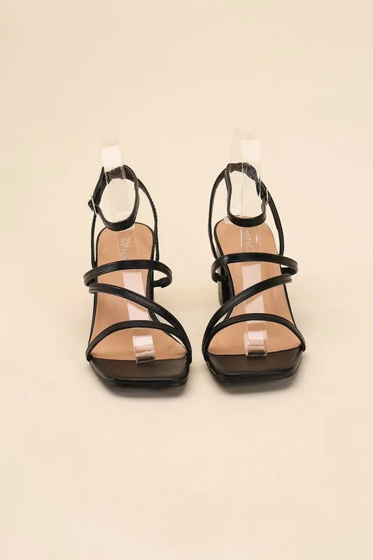 Strappy Block Heel Sandals