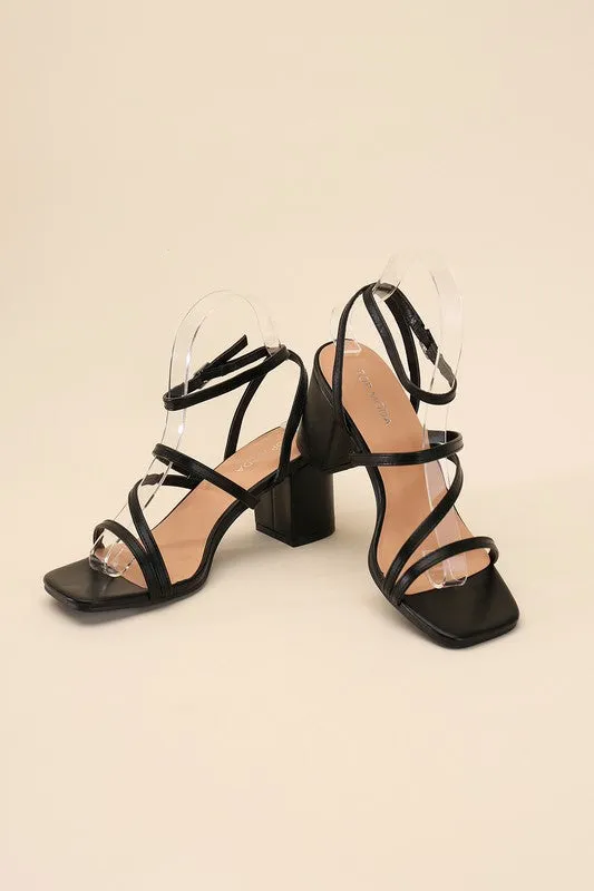Strappy Block Heel Sandals