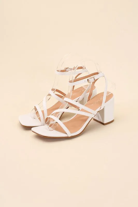 Strappy Block Heel Sandals