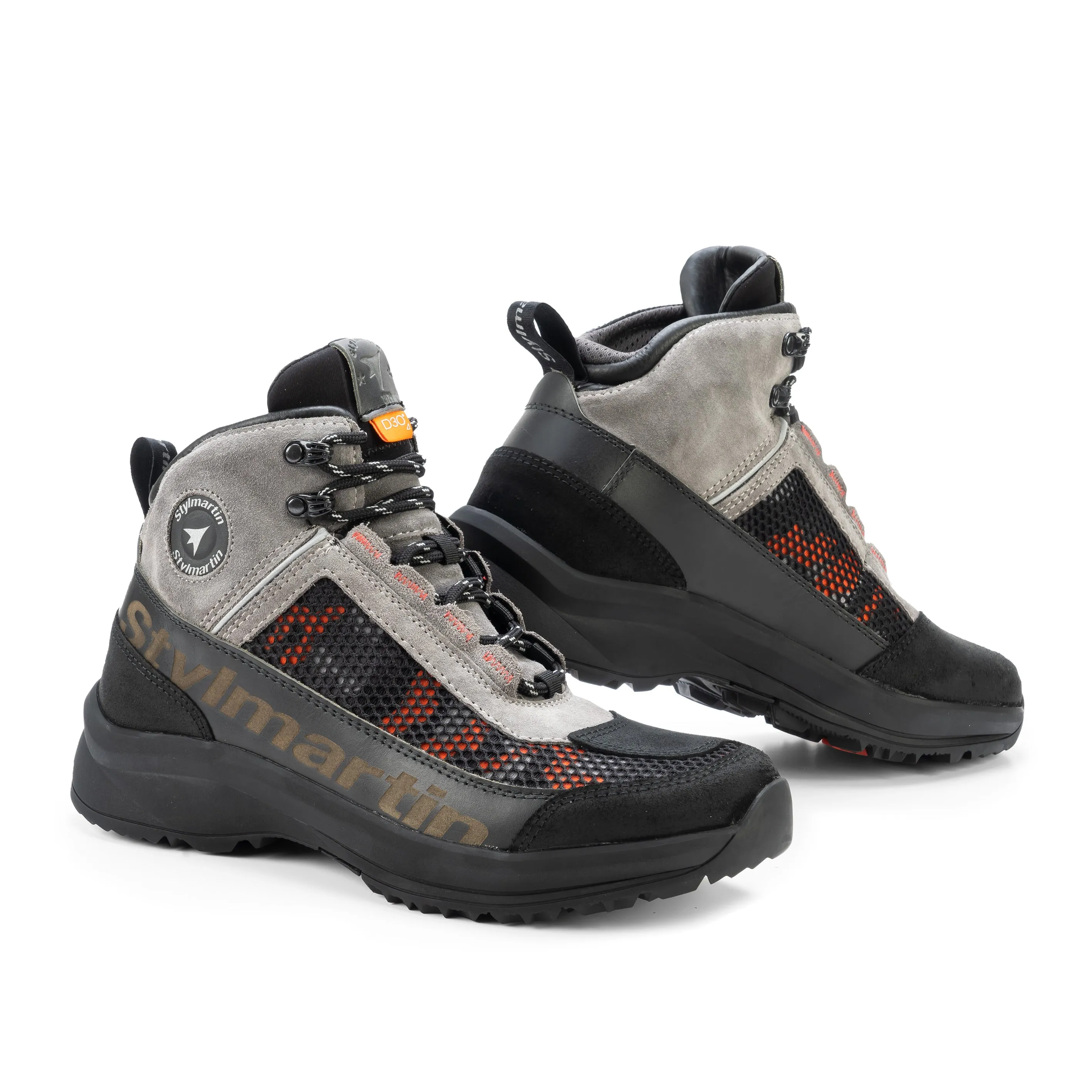Stylmartin Vertigo Air Grey Motorcycle Riding Boots