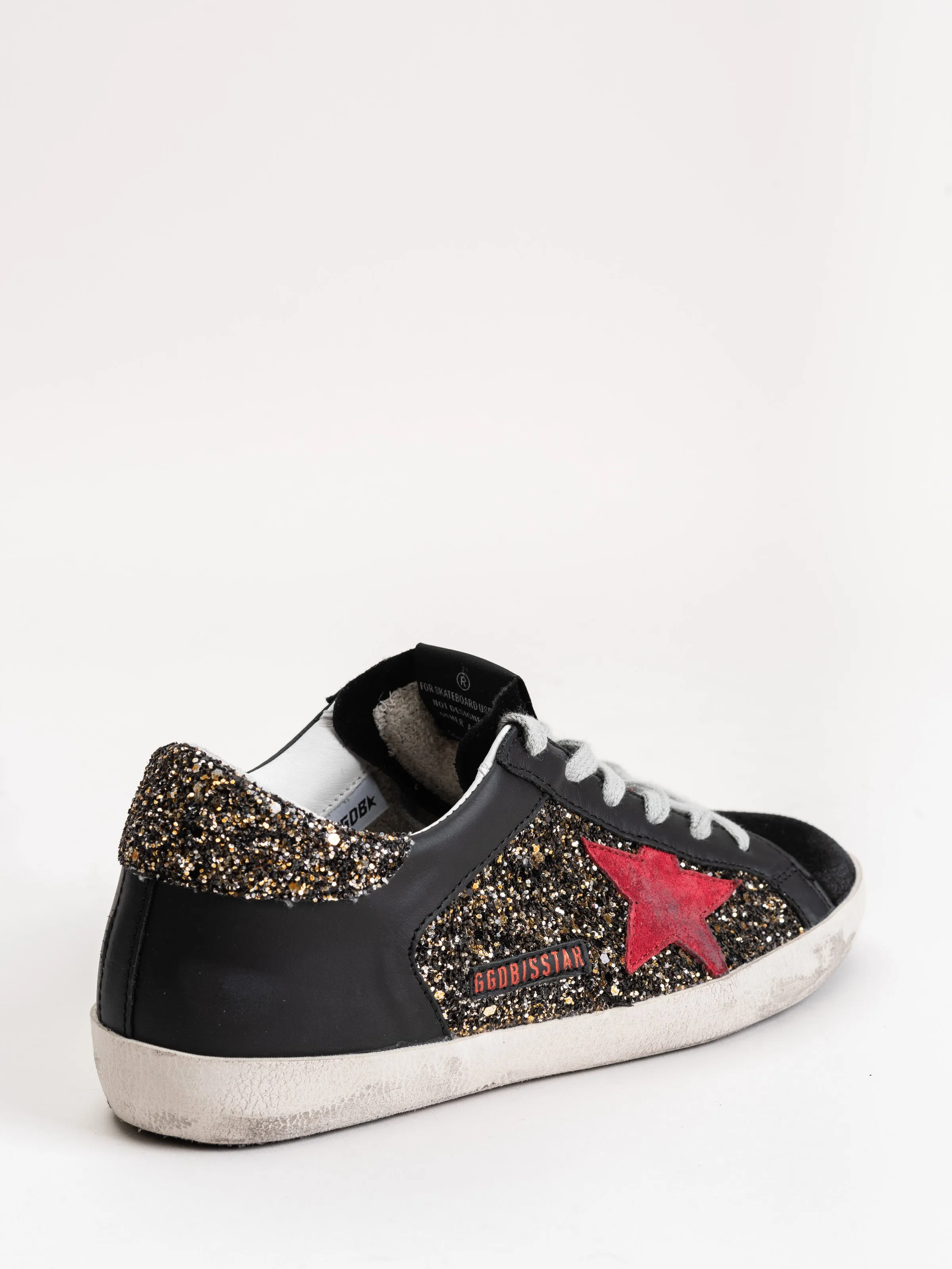 superstar sneakers - silver gold