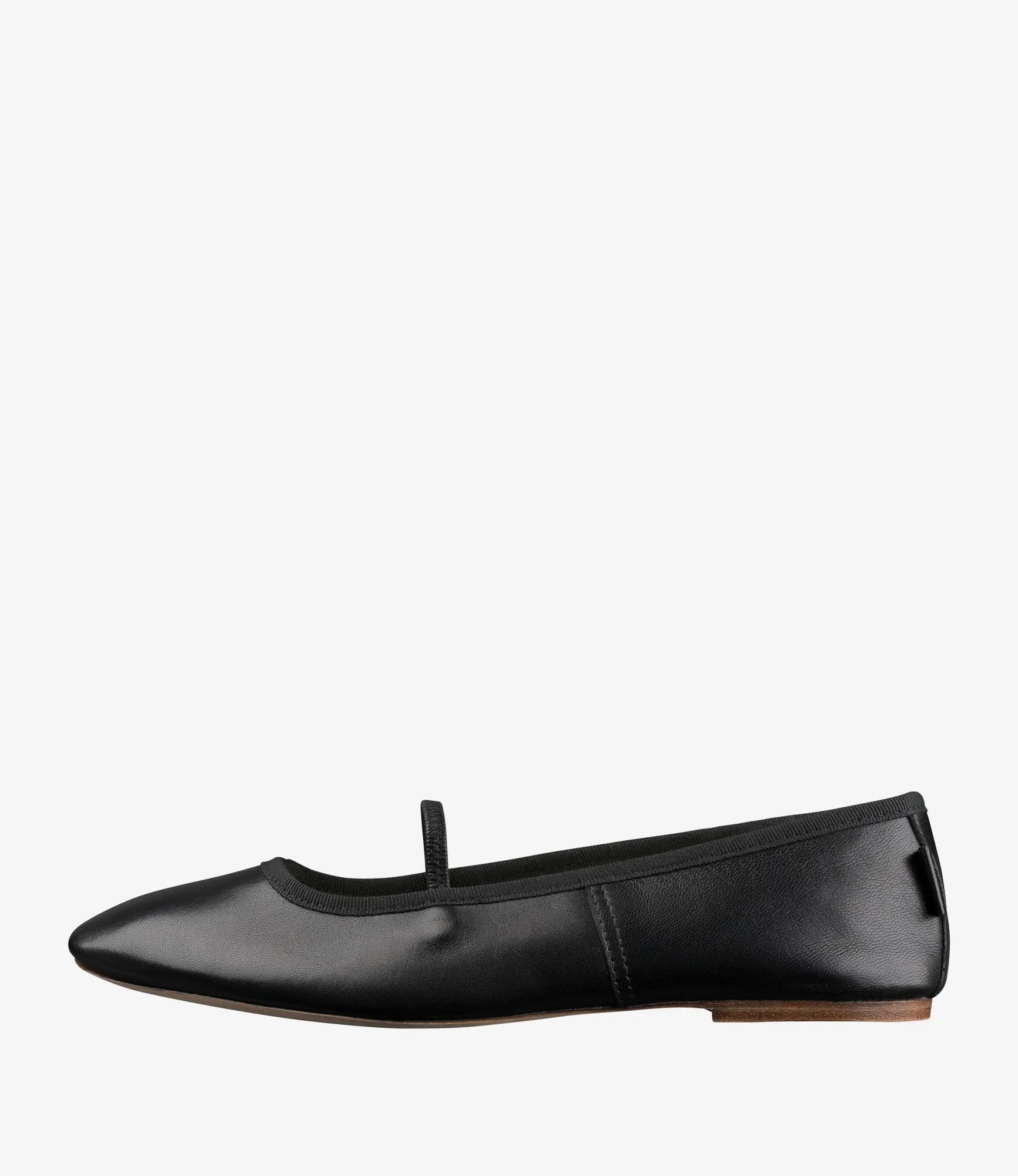 Swan ballet flats
