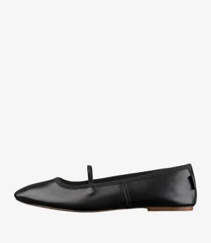 Swan ballet flats