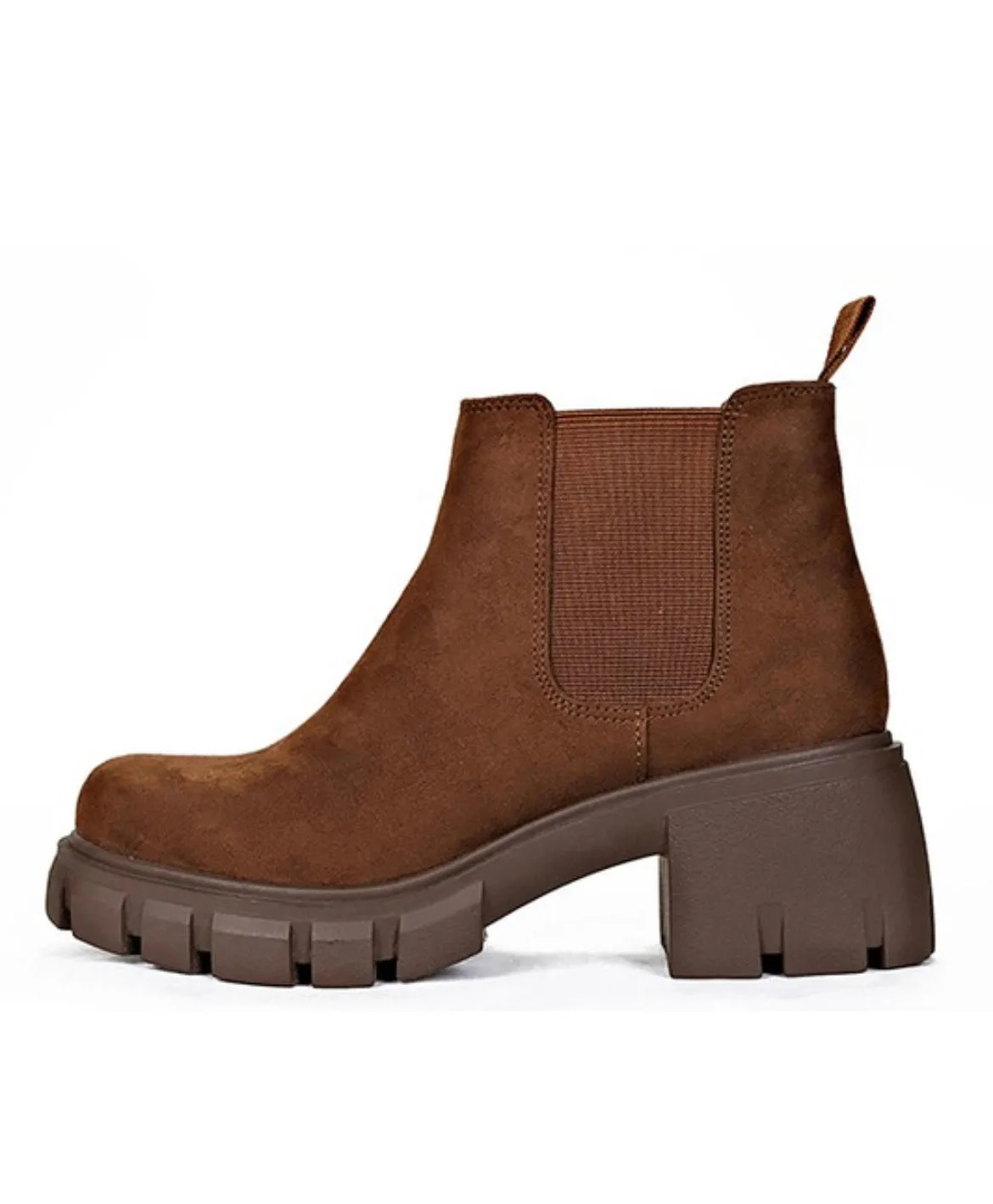 Tatiana Bootie- Chestnut