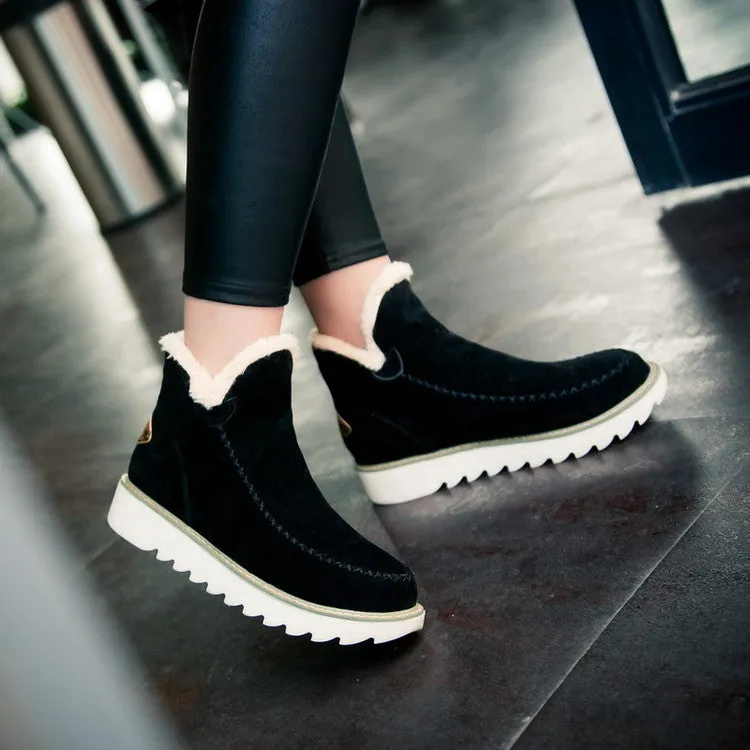 Thick cotton boots fashion snow boots women's boots