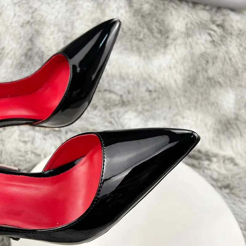 Thin High Heel Pumps Classic Elegant Pointed Toe High Heels Shoes