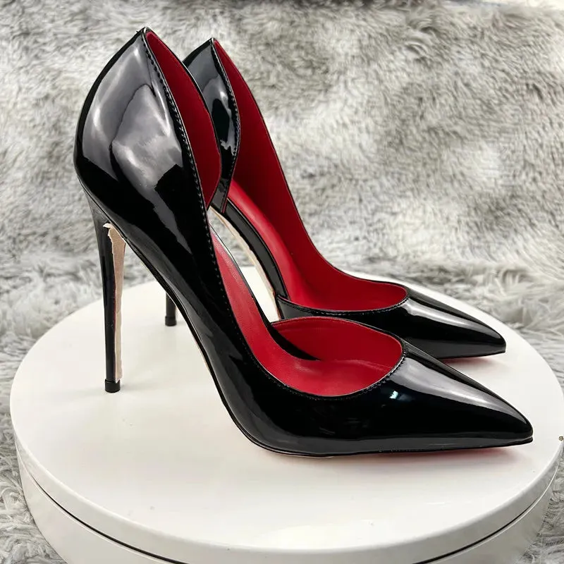Thin High Heel Pumps Classic Elegant Pointed Toe High Heels Shoes