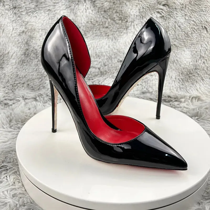 Thin High Heel Pumps Classic Elegant Pointed Toe High Heels Shoes
