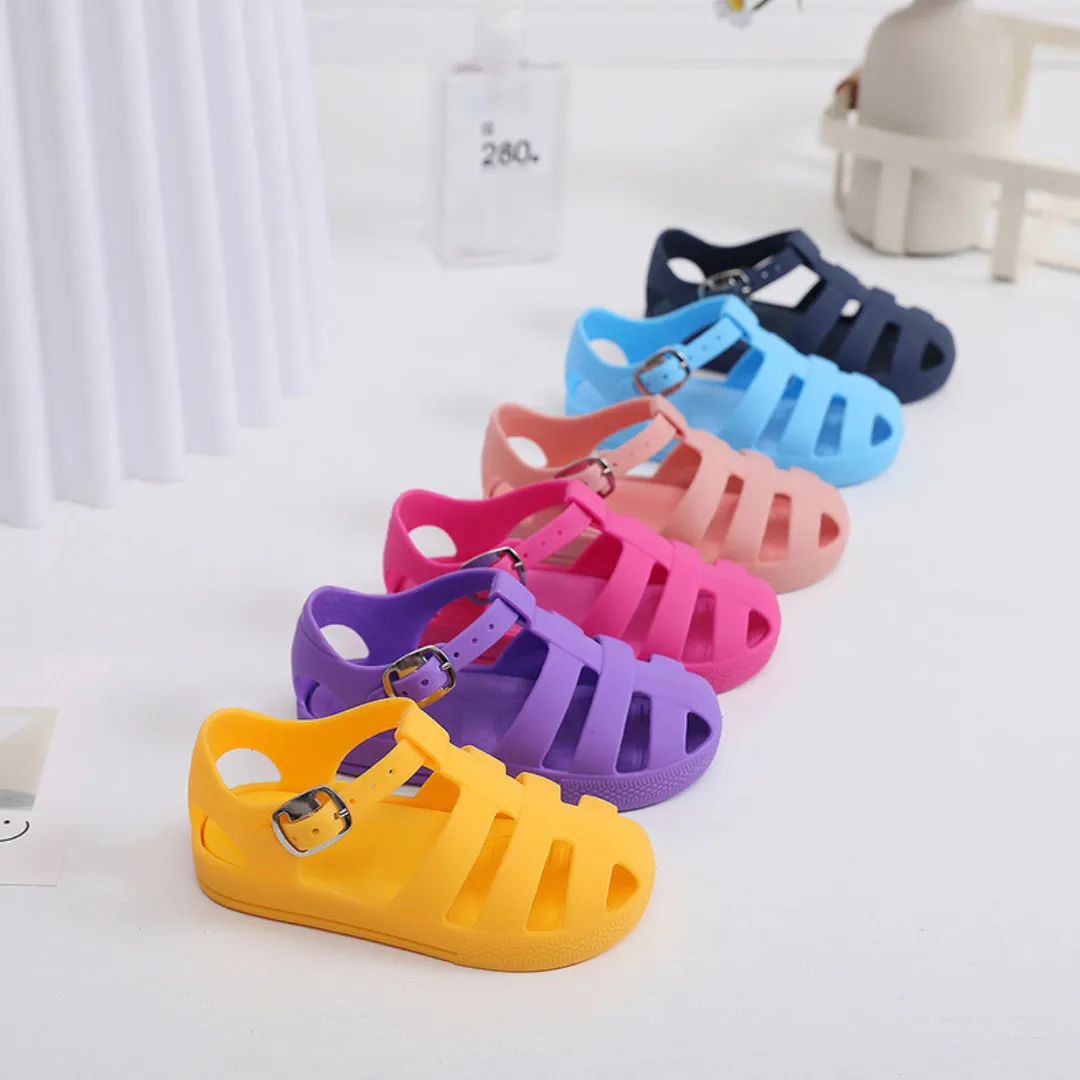 Toddler/Infant Jelly Sandals - Aqua Blue