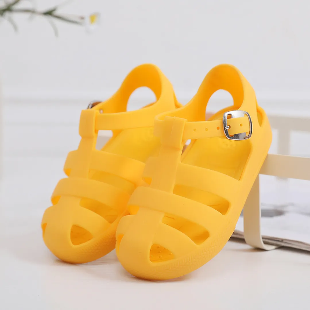 Toddler/Infant Jelly Sandals - Sunshine Yellow