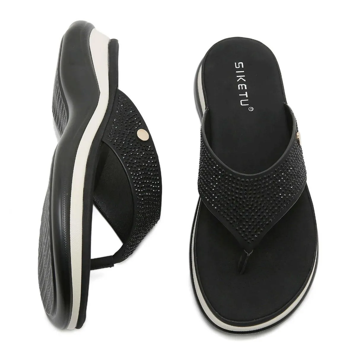 Toe Post Flats Sandals