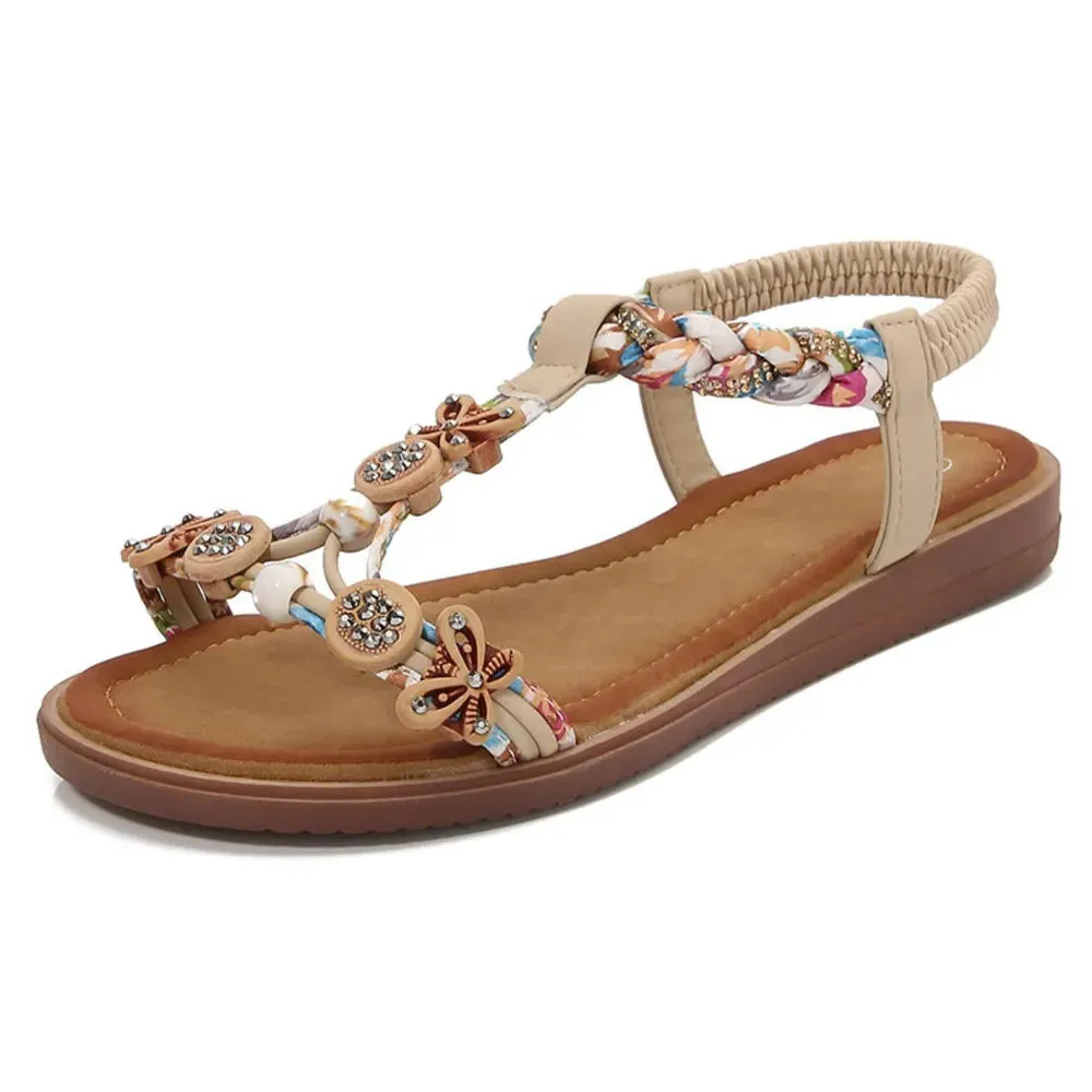 Toe Post Flats Sandals