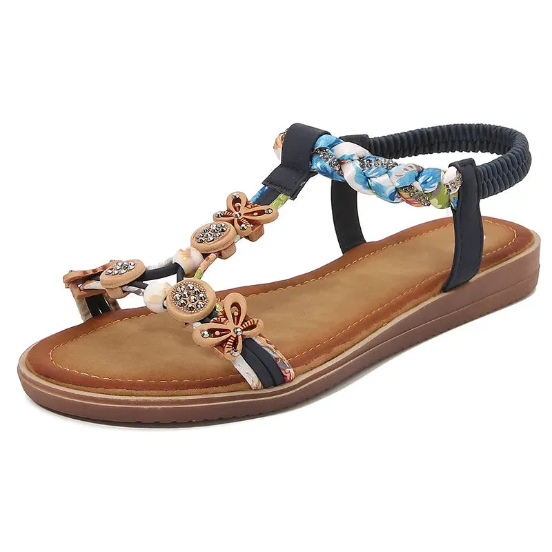 Toe Post Flats Sandals