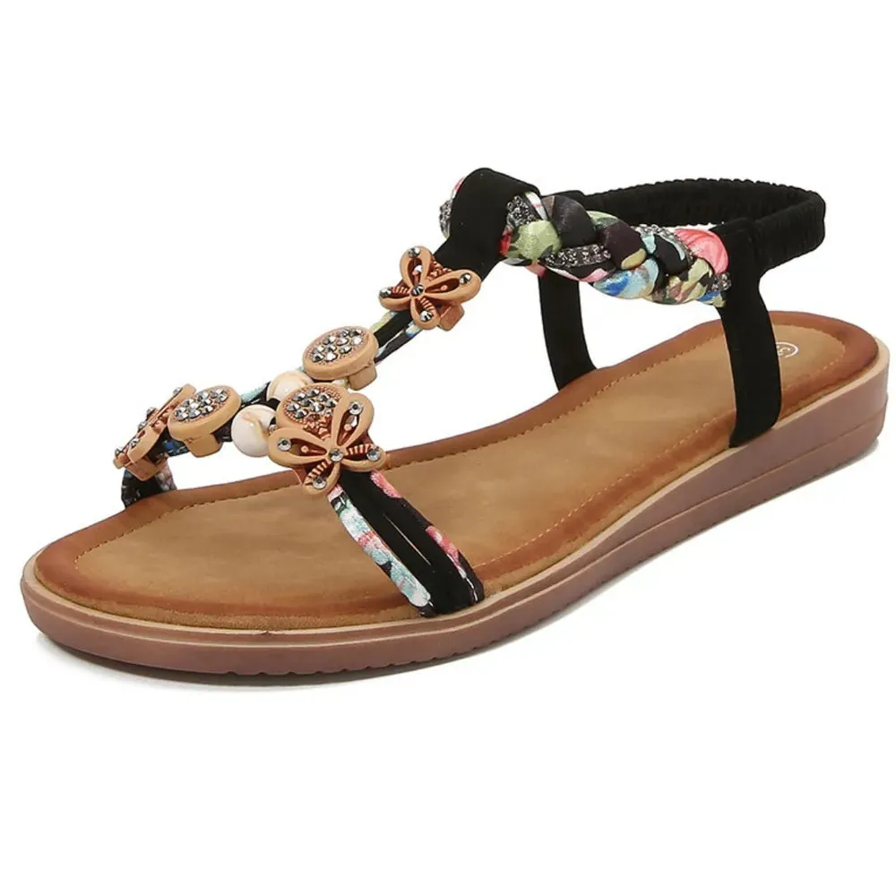 Toe Post Flats Sandals