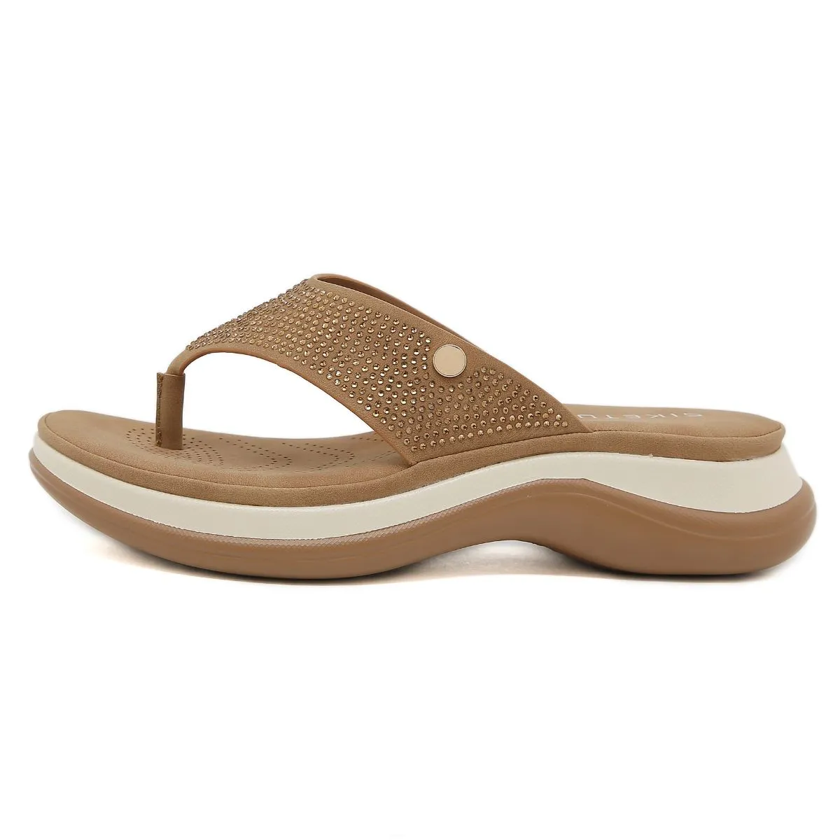 Toe Post Flats Sandals