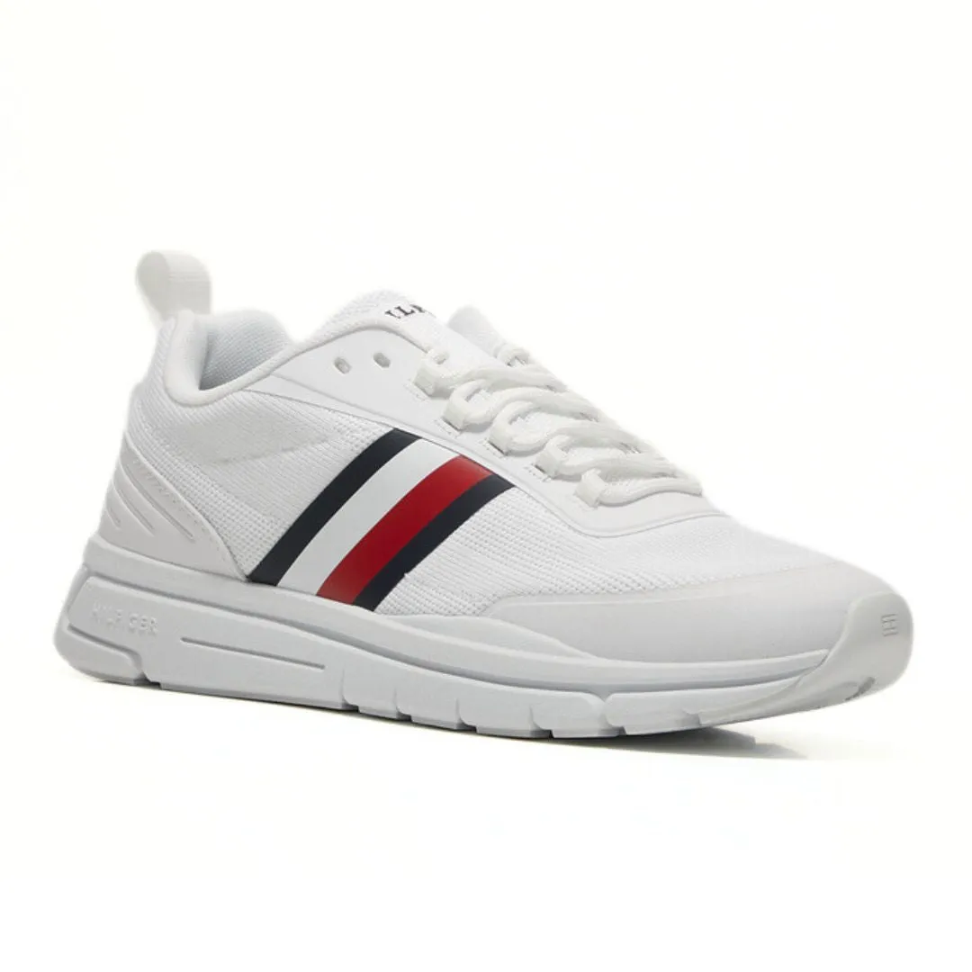 Tommy Hilfiger TH Modern Knit Running Trainers FM0FM04835-WHT
