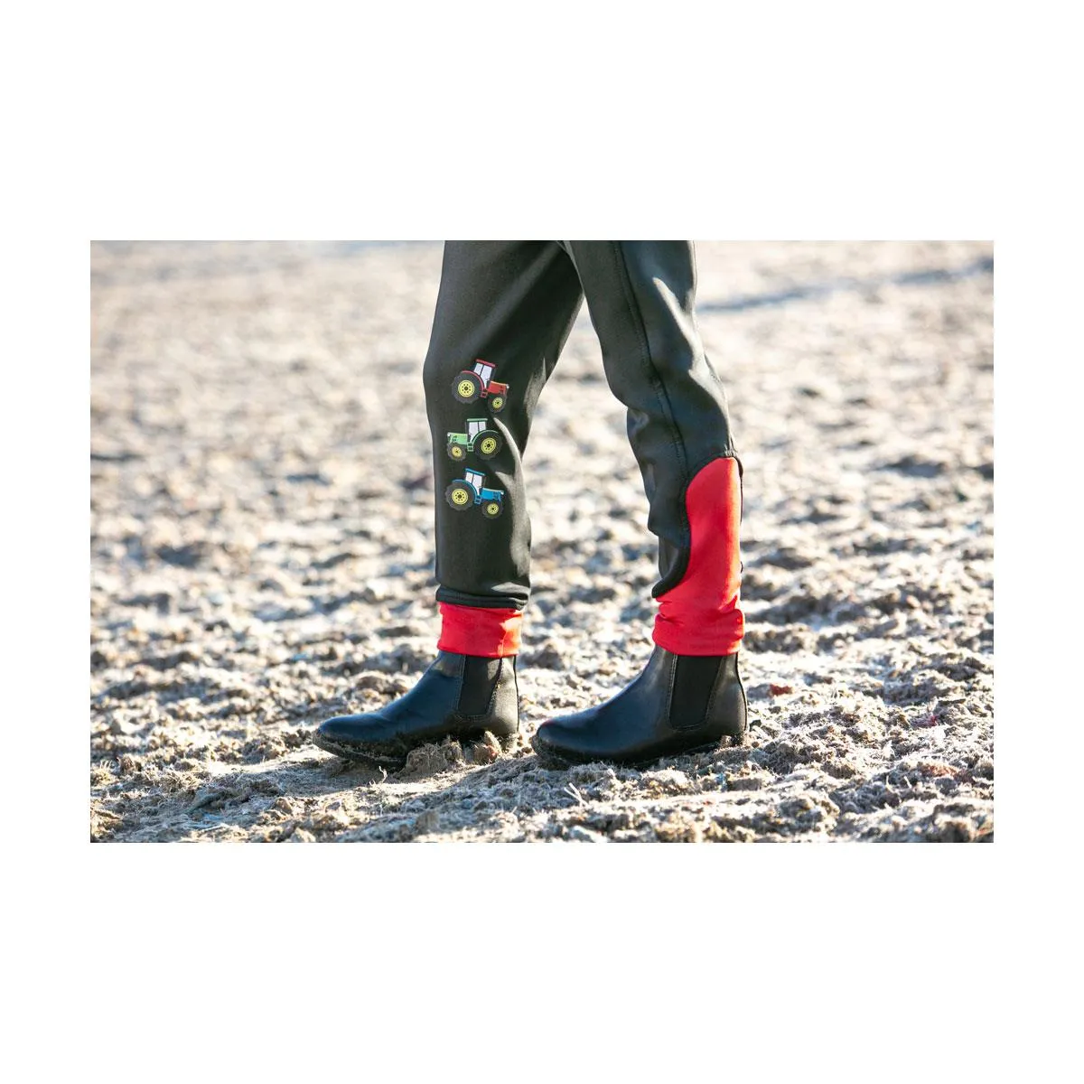 Tractor Collection Riding Tights By Little Knight