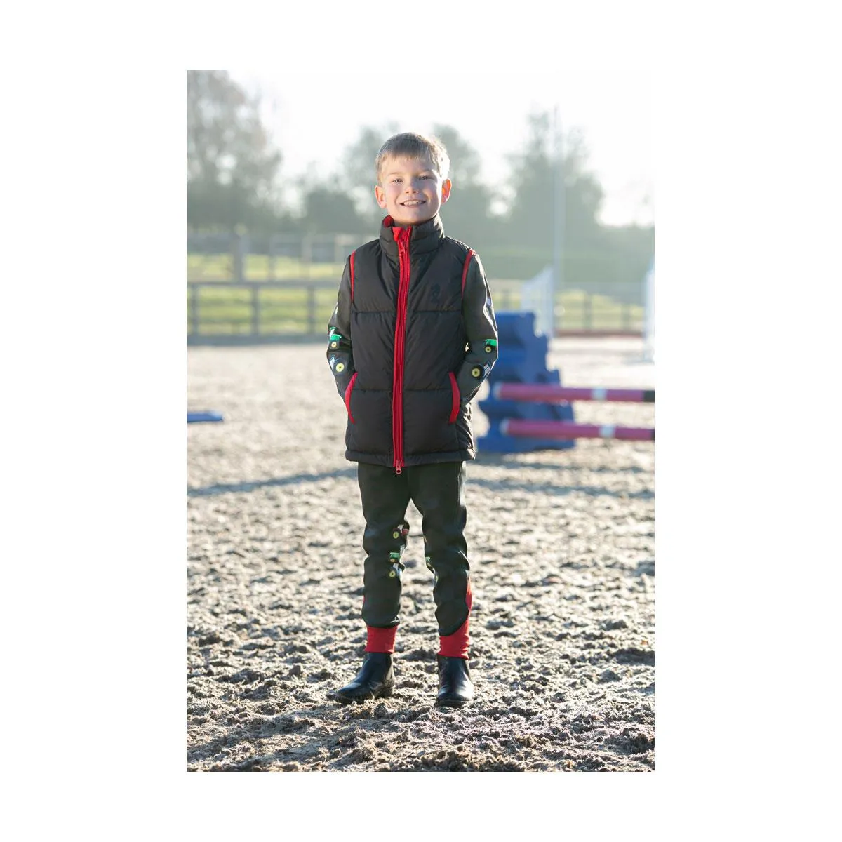 Tractor Collection Riding Tights By Little Knight