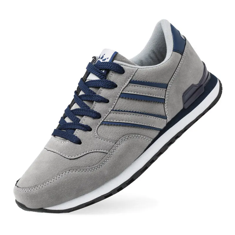 Travel Walking Skidproof Lace Up Sneakers for Men