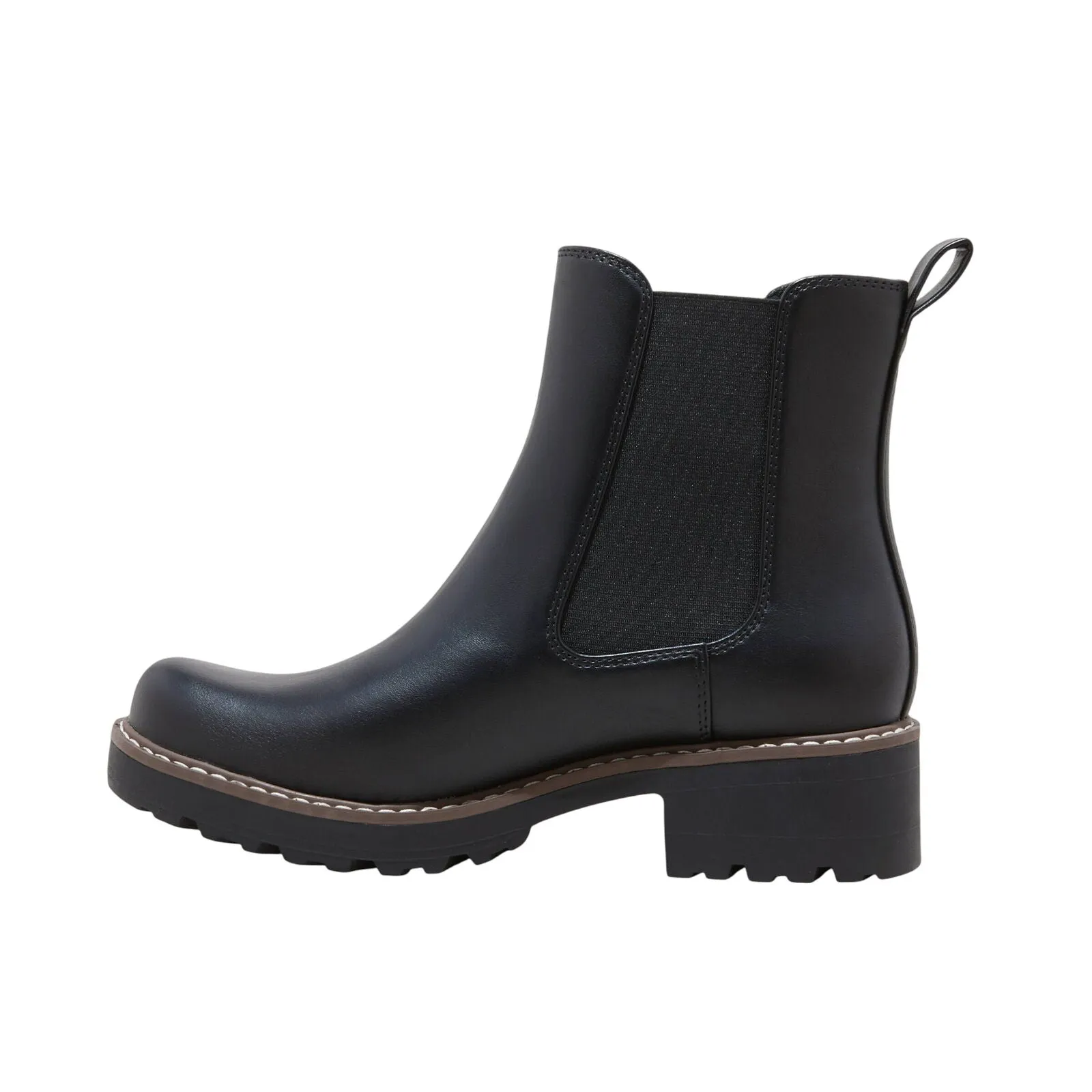 Universal Thread Womens Celina Chelsea Boots with Memory Foam Insole Black 11M