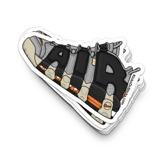 Uptempo "Hoops" Sneaker Sticker