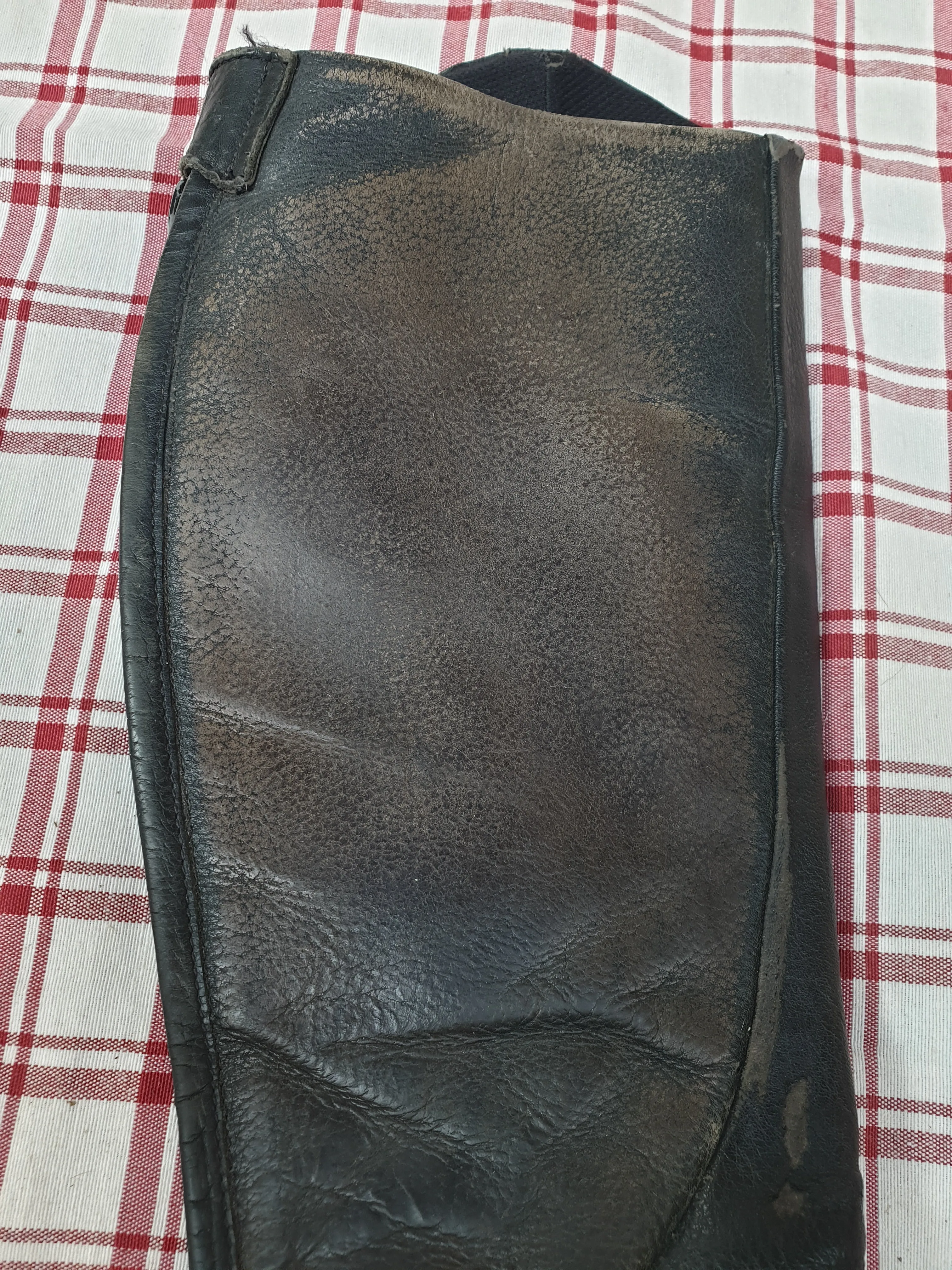 Used brogini long riding boots, black, size 4 FREE POSTAGE ✅