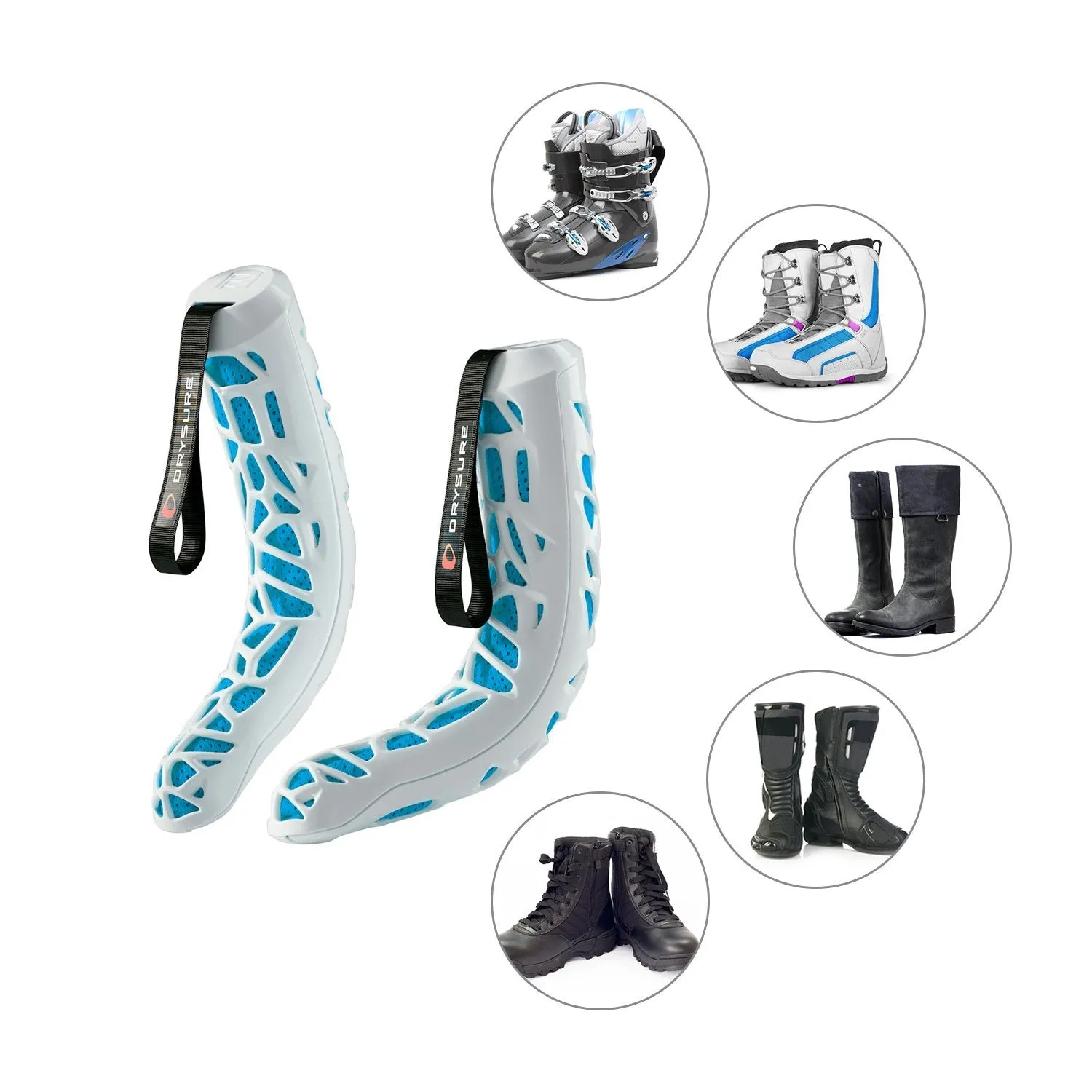 White & Black Drysure Extreme