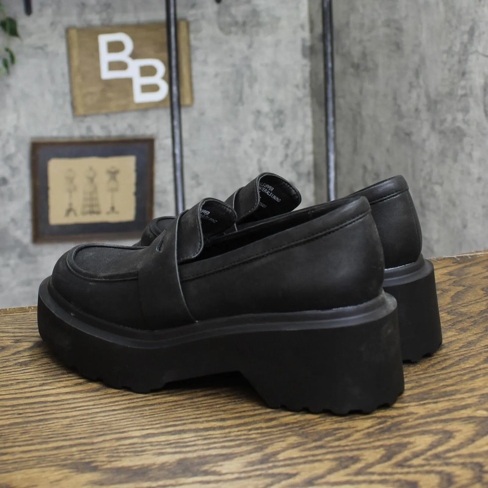 Wild Fable Womens Lacey Loafer Flats 87930102 Black 9M