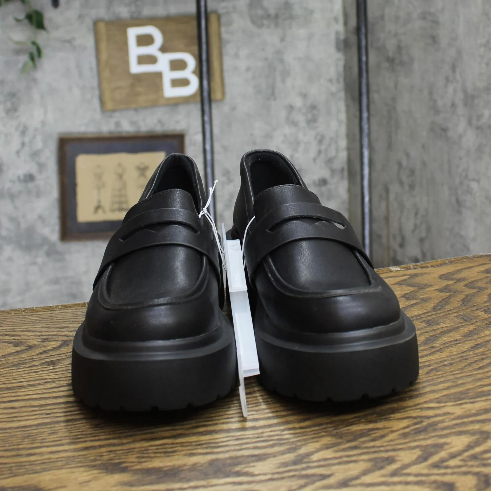 Wild Fable Womens Lacey Loafer Flats with Memory Foam Insole 87930101 Black 8.5M