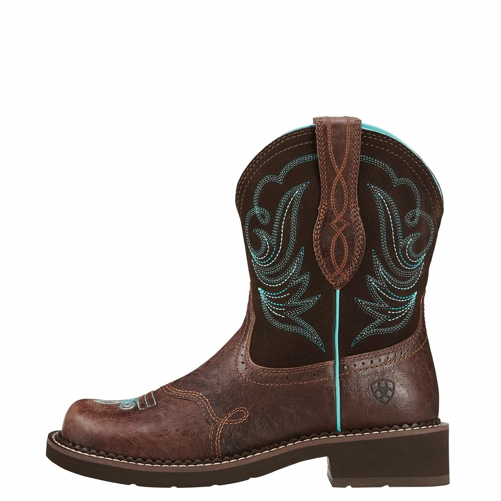 WOMENS ARIAT BROWN CHOCOLATE FUDGE COWGIRL BOOTS FATBABY 10016238