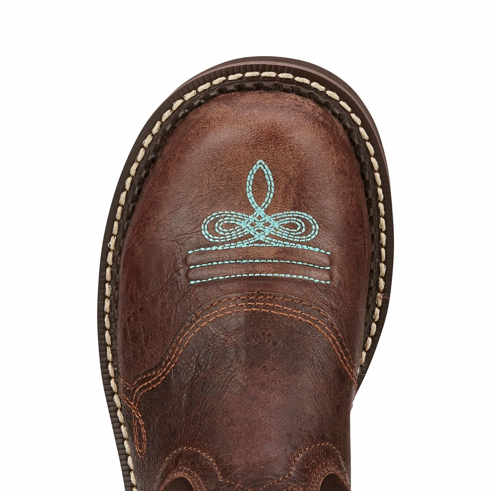 WOMENS ARIAT BROWN CHOCOLATE FUDGE COWGIRL BOOTS FATBABY 10016238