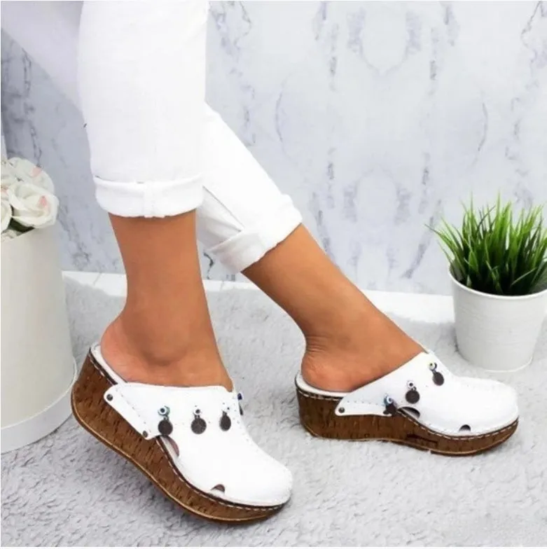 Women's platform wedge sandals
