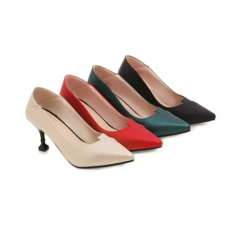 Women's Pointed Toe High Heels Stiletto Pumps