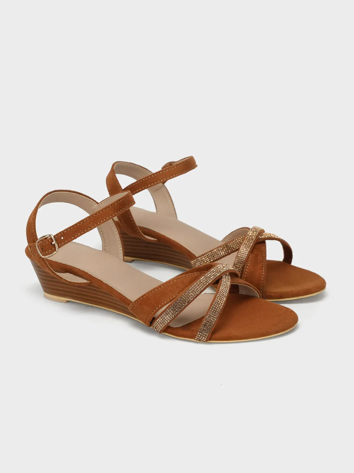 Women's "CHARON" Cross Over Design Sandals