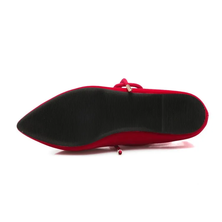 Women's Strappy Low Heel Pumps