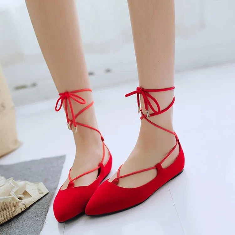 Women's Strappy Low Heel Pumps