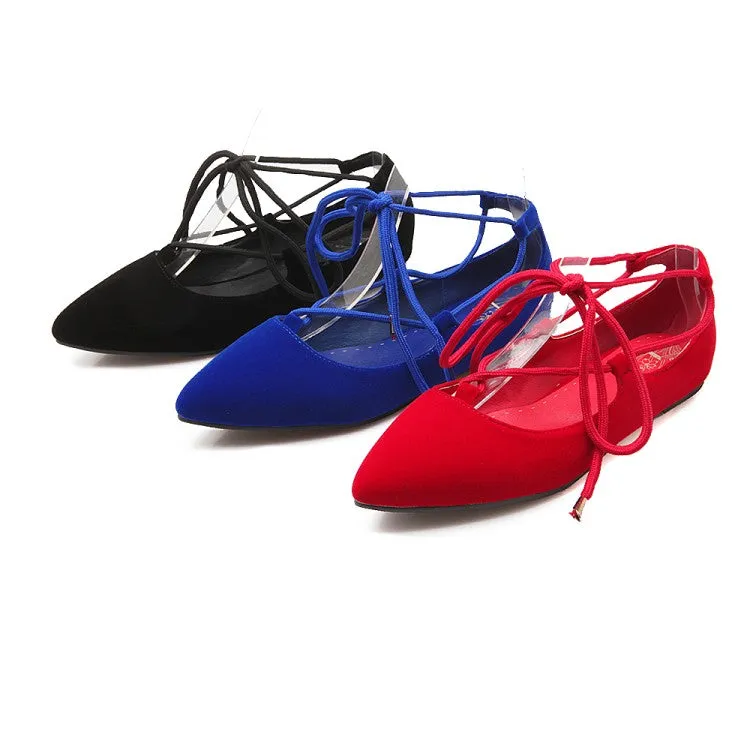 Women's Strappy Low Heel Pumps