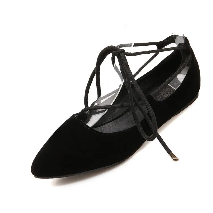 Women's Strappy Low Heel Pumps