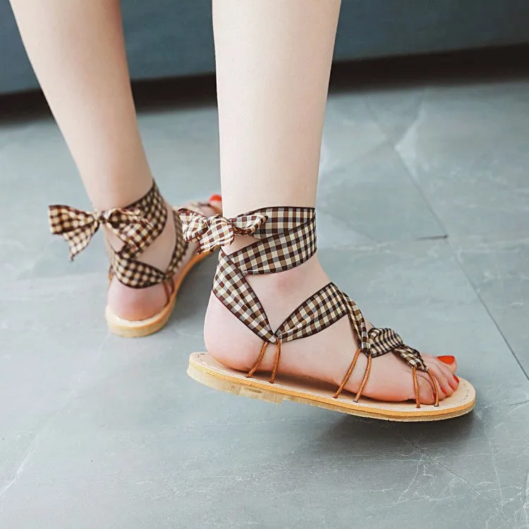 Women's's Strapped Slik Flat Sandals