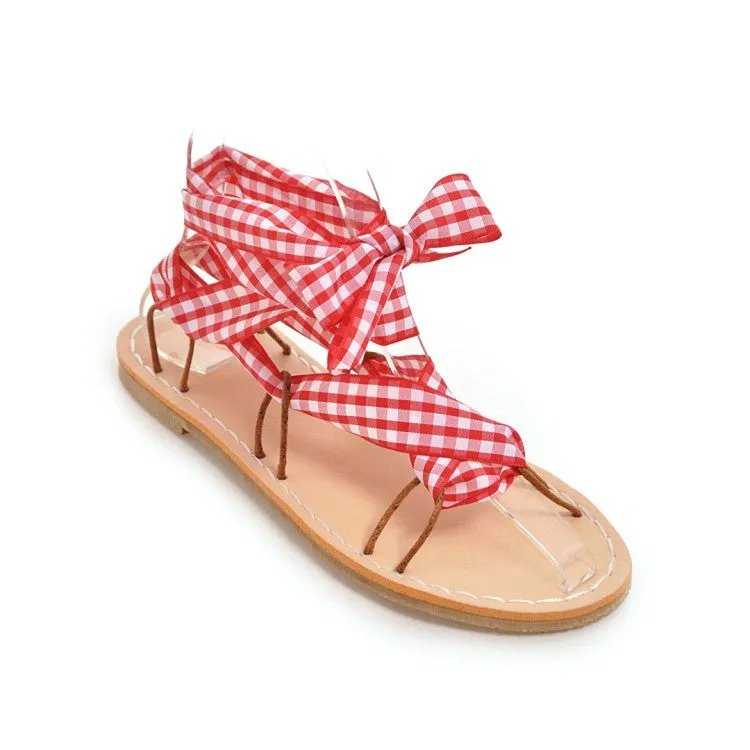 Women's's Strapped Slik Flat Sandals